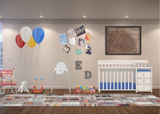 Edwards baby room Design Rendering
