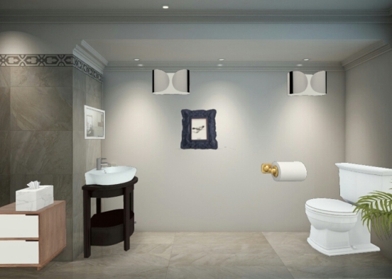 Maison de rêve 4 (toilette) Design Rendering