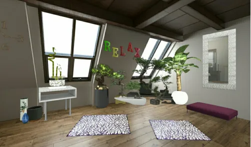 Yoga/Pilates space