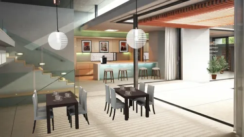 Commercial/public interior