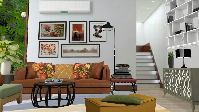 Living room 😇 Design Rendering