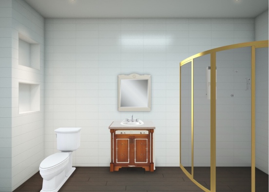 places Bathroom  Design Rendering