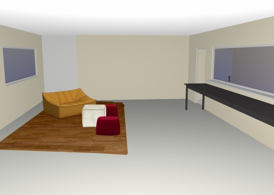 Lounge Design Rendering