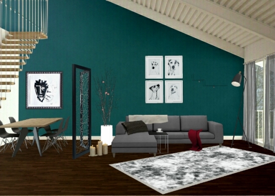 Oturma odası Design Rendering