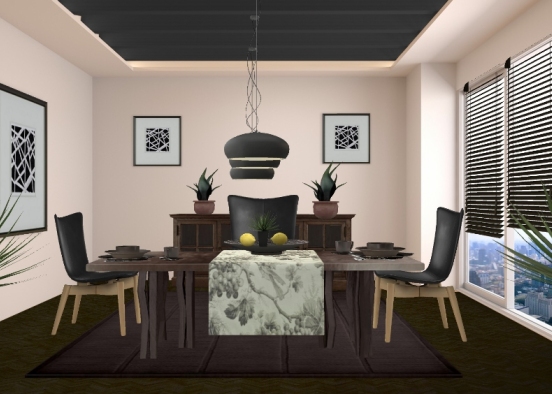 Dining Room! Thanks for the support! Design Rendering