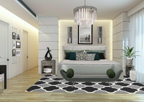 Teal and Green Dream Design Rendering