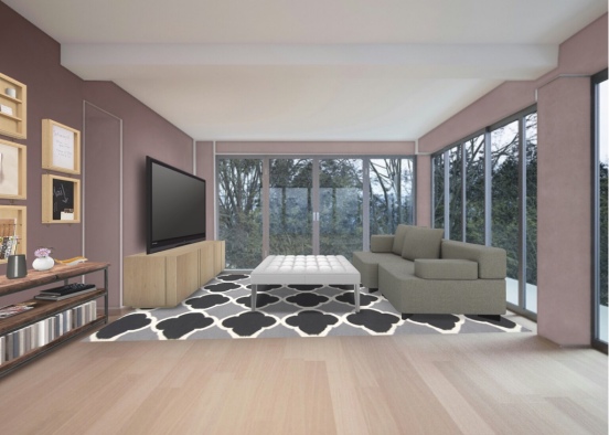 Living Room Fantasy Design Rendering