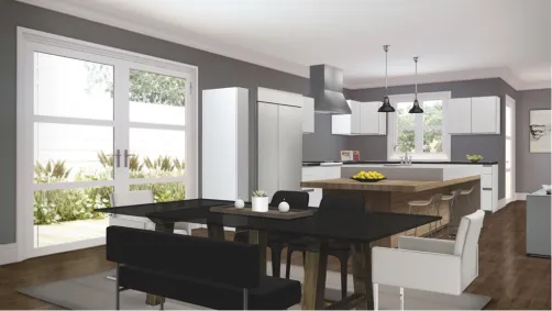 Modern Grey Kitchen 