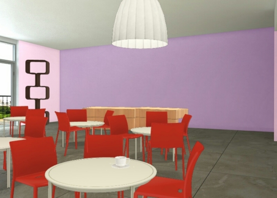 Cafe 2 Design Rendering