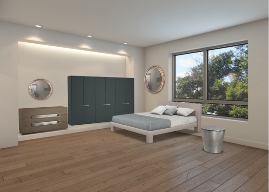 The bedroom by Ella Porth Design Rendering