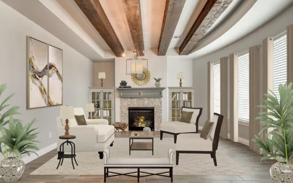 Professional interior design created with Homestyler 3D design software