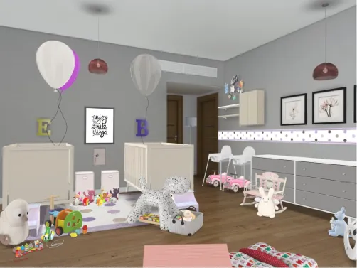 twin girls room pt.7