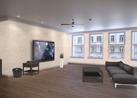 living room 📺 Design Rendering