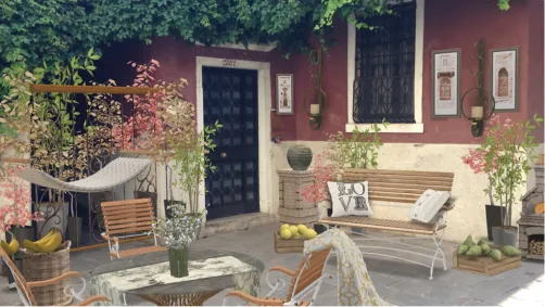 European terrace! Autumn 🍂 contest