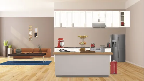 Light Kitchen|Living Room