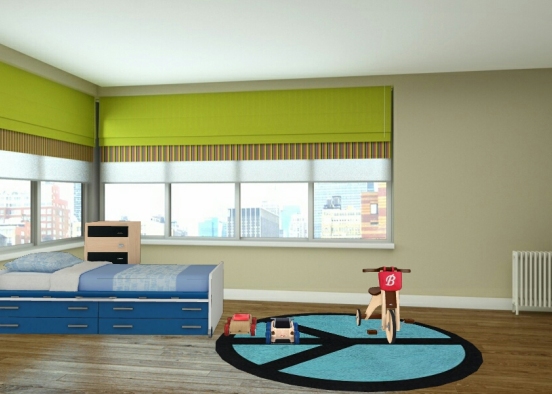 Boy room(kid) Design Rendering