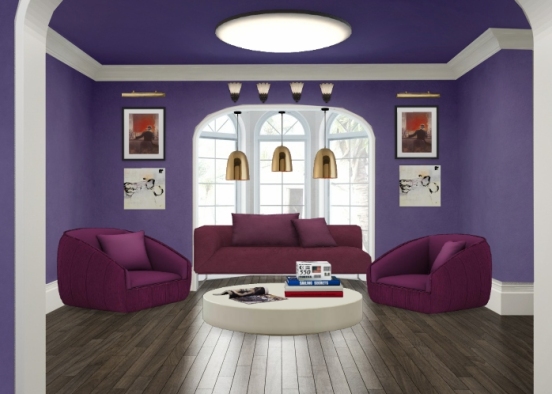 Purple love💜 Design Rendering