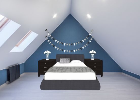 That person that can't decorate their bedroom... Design Rendering