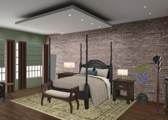 Dream bed Design Rendering