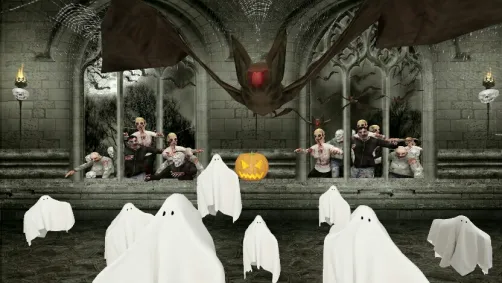 Their coming in, which are you most afraid of bats, ghosts or zombies ????