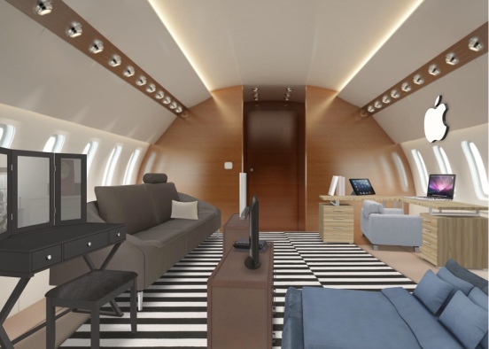 Privit Jet Home. Design Rendering