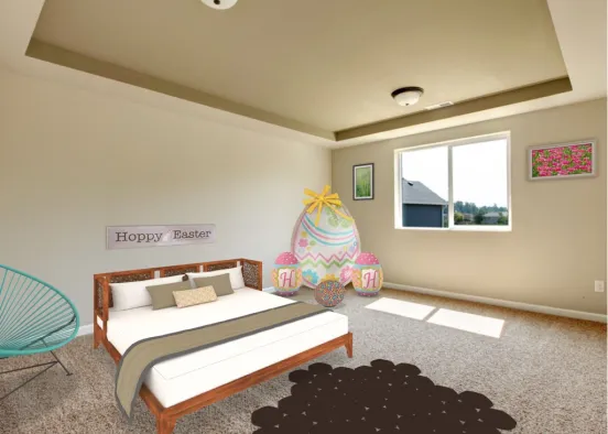Easter bedroom  Design Rendering
