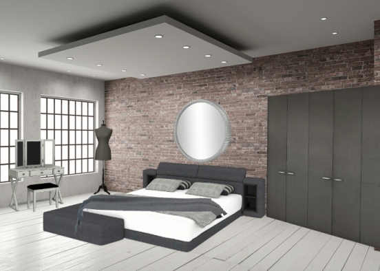 Dormitorio modern9 Design Rendering