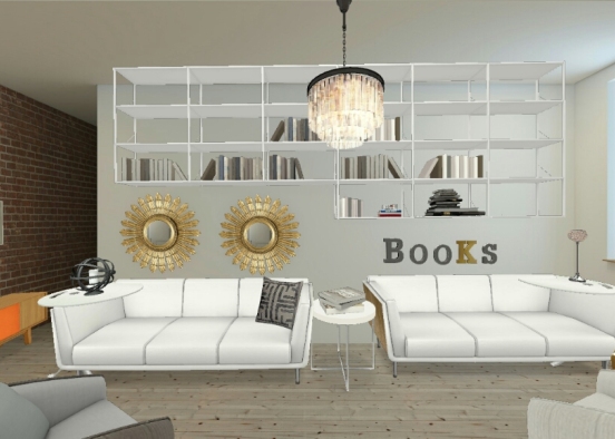 Bookroom Design Rendering