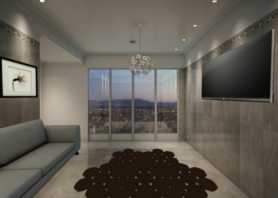 Dream Livingroom Design Rendering