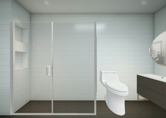 Banheiro do sonho Design Rendering