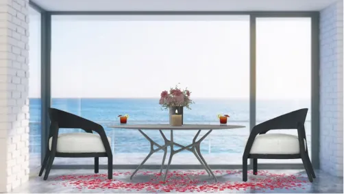 Dining By The Sea