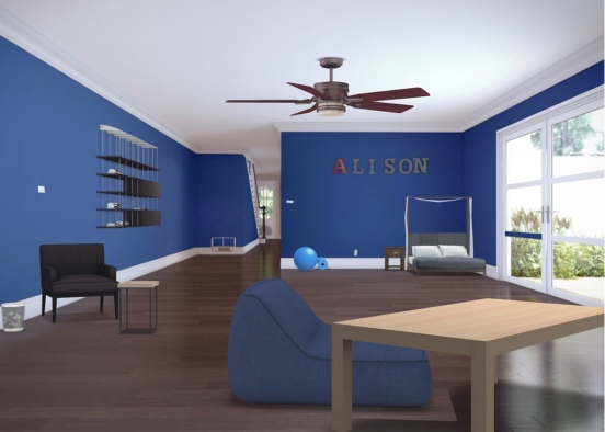 Alison’s room Design Rendering