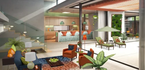 Retro Modern Home
