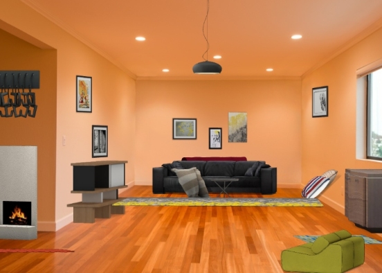 Ideal livingroom Design Rendering