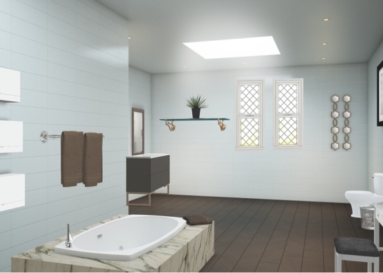 Bathroom paradise Design Rendering