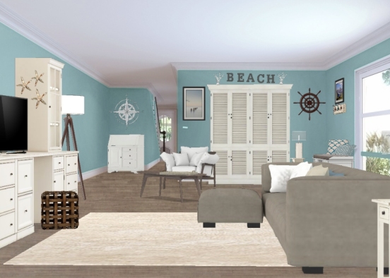 Beach house Design Rendering