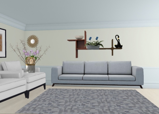 Hall wall 2 Design Rendering