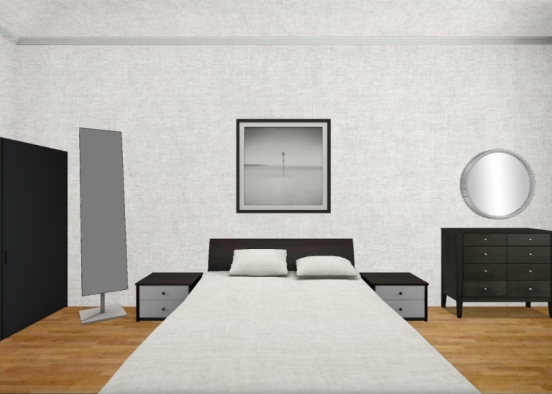 Geust bedroom Design Rendering