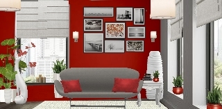 Red grey  Design Rendering