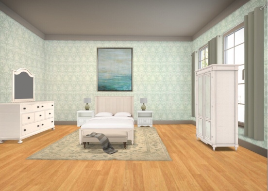 Master Bedroom... Design Rendering