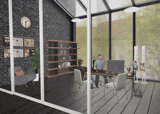 Tyler's Office 📰🖋 Design Rendering