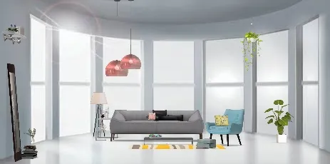 Pastel living room 
