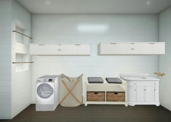 Laundry room #1  Design Rendering