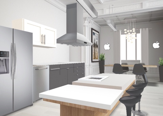 modern kitchen 💗 Design Rendering