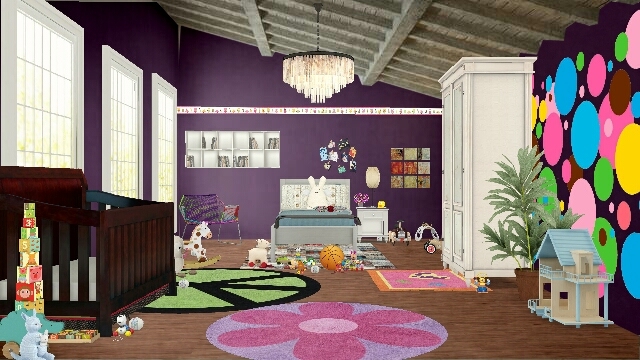 Miciah's room Design Rendering