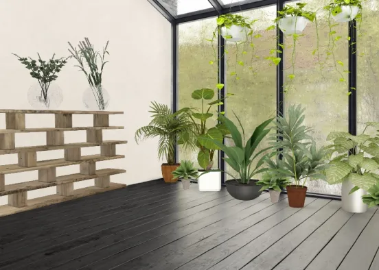 Plants room 🌺 Design Rendering