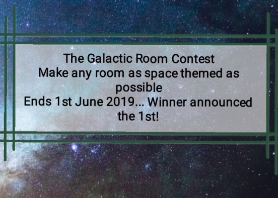 The Galactic Room Contest  Design Rendering