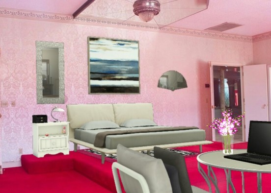 piThe Pink Room Design Rendering