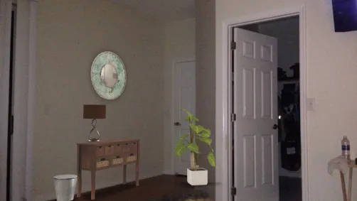 Bedroom wall