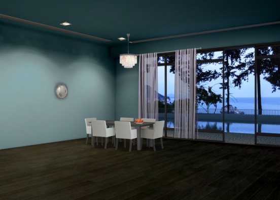 Dream dining room Design Rendering